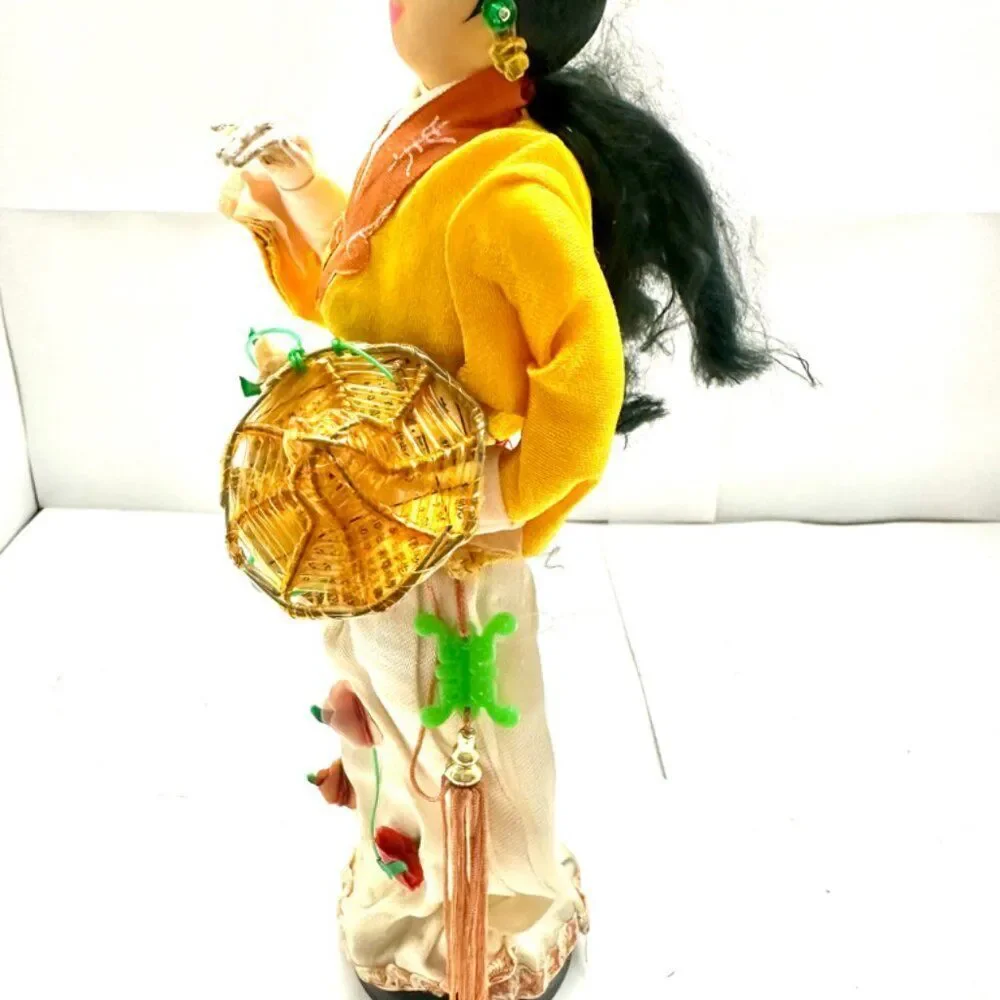 Traditional Asian Doll. Vintage